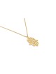 Grand collier Hamsa en filigrane en or jaune 14 carats, cadeaux de mariage juifs,