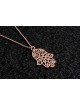 Grand collier Hamsa en filigrane en or jaune 14 carats, cadeaux de mariage juifs,