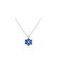 Pendentif floral étoile de David en or, cadeaux Tu B'Av, Judaica israélien