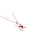 Unique Chai Enameled Gold Pendant , Tu B'Av Gifts , Israeli Judaica