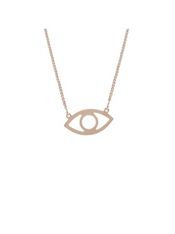 Large Contemporary Style Hollow Evil Eye Pendant f , Tu B'Av Gifts , I