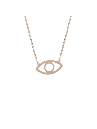 Large Contemporary Style Hollow Evil Eye Pendant f , Tu B'Av Gifts , I