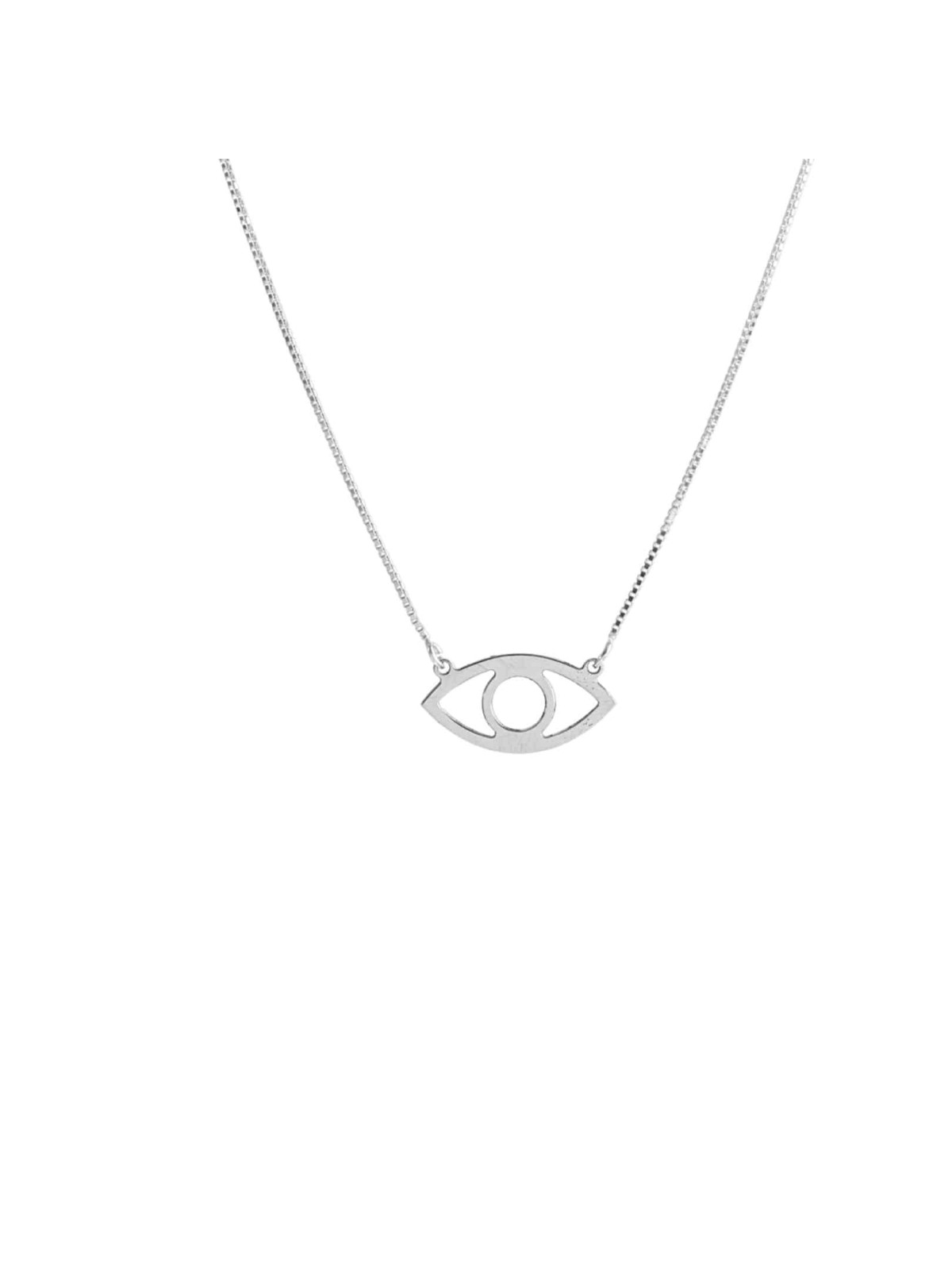 Grand pendentif creux mauvais œil de style contemporain f , Tu B'Av Gifts , I