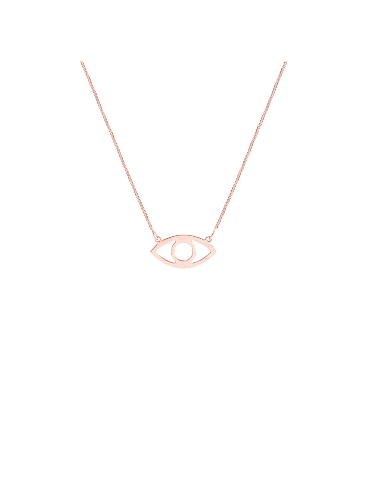 Grand pendentif creux mauvais œil de style contemporain f , Tu B'Av Gifts , I