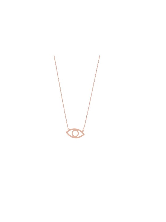 Grand pendentif creux mauvais œil de style contemporain f , Tu B'Av Gifts , I