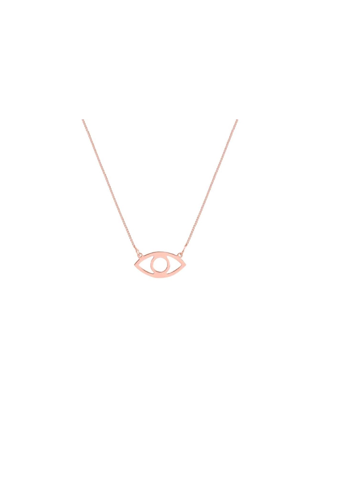 Grand pendentif creux mauvais œil de style contemporain f , Tu B'Av Gifts , I