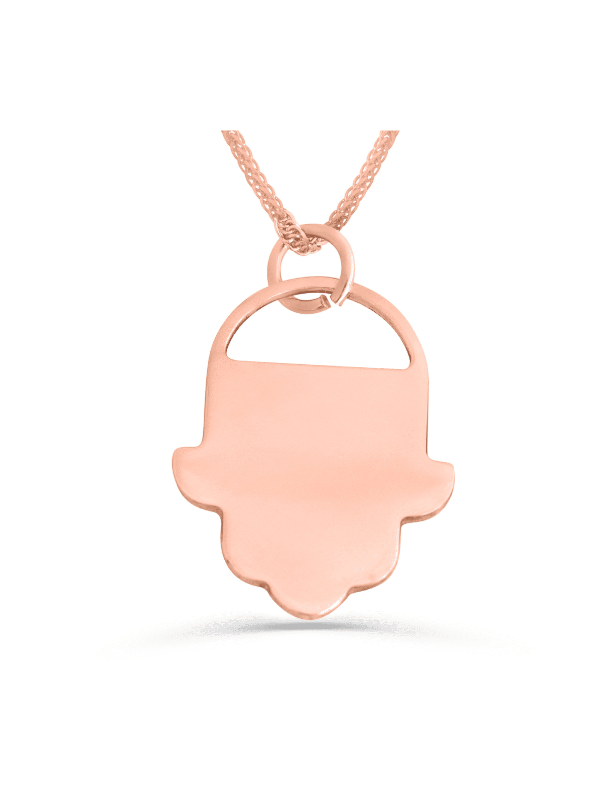Collier à main porte-bonheur au Design moderne en or 14 carats, cadeaux de mariage juifs
