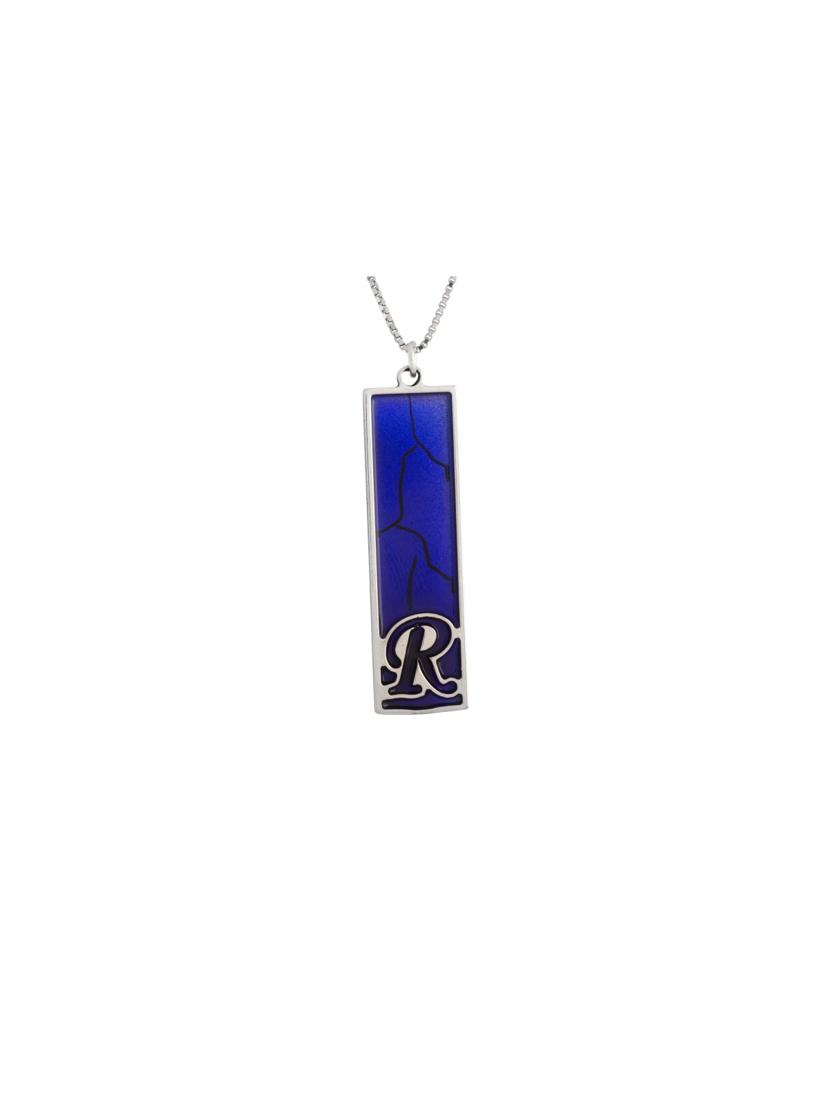Collier de lettres multicolores en or rectangulaire, cadeaux Tu B'Av, Israël