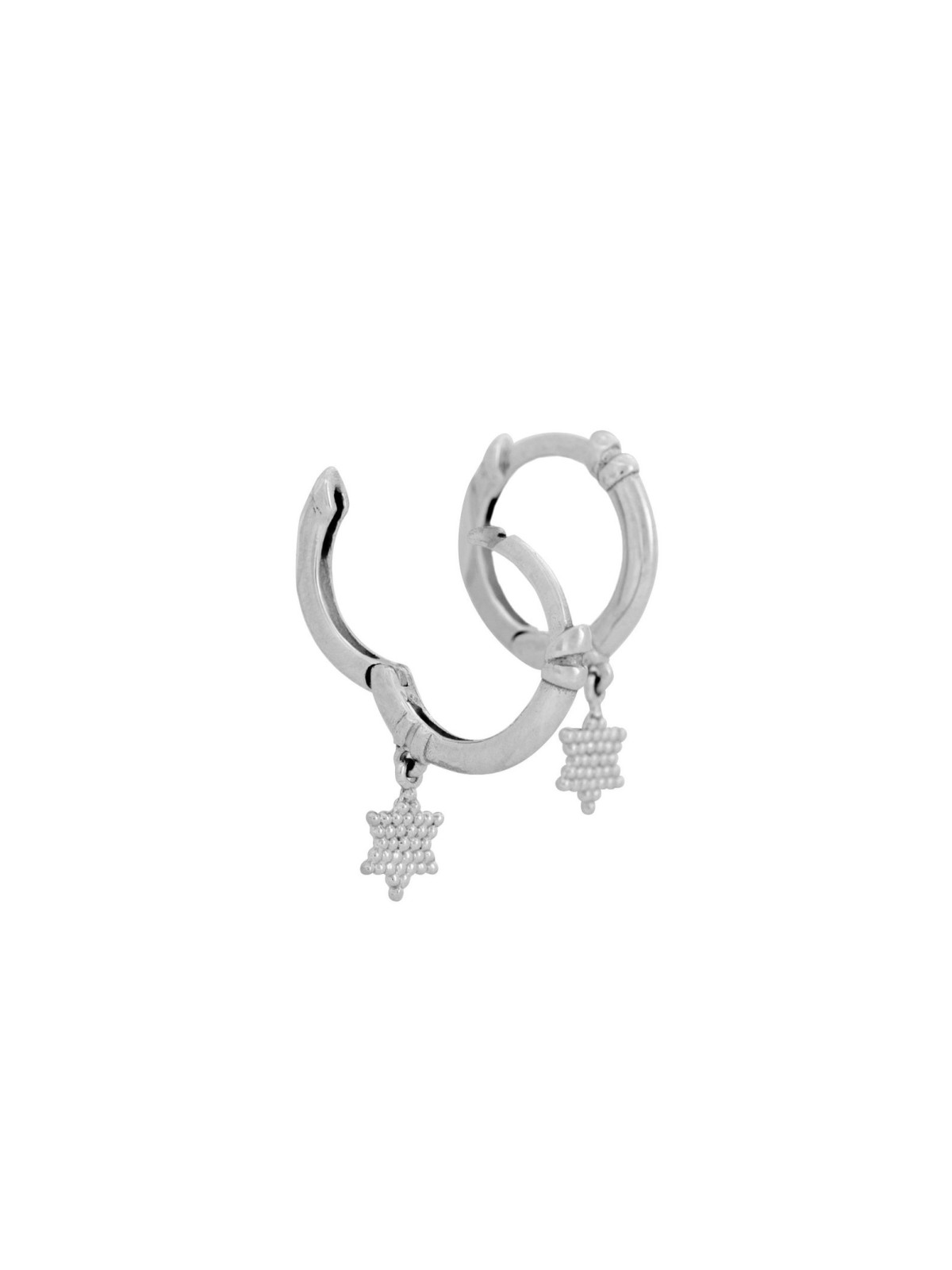 Boucles d'oreilles élégantes Étoile de David en or 14 carats, Cadeaux Tu B'Av, Juda israélien