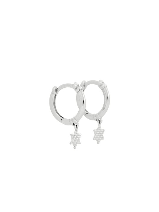 Boucles d'oreilles élégantes Étoile de David en or 14 carats, Cadeaux Tu B'Av, Juda israélien