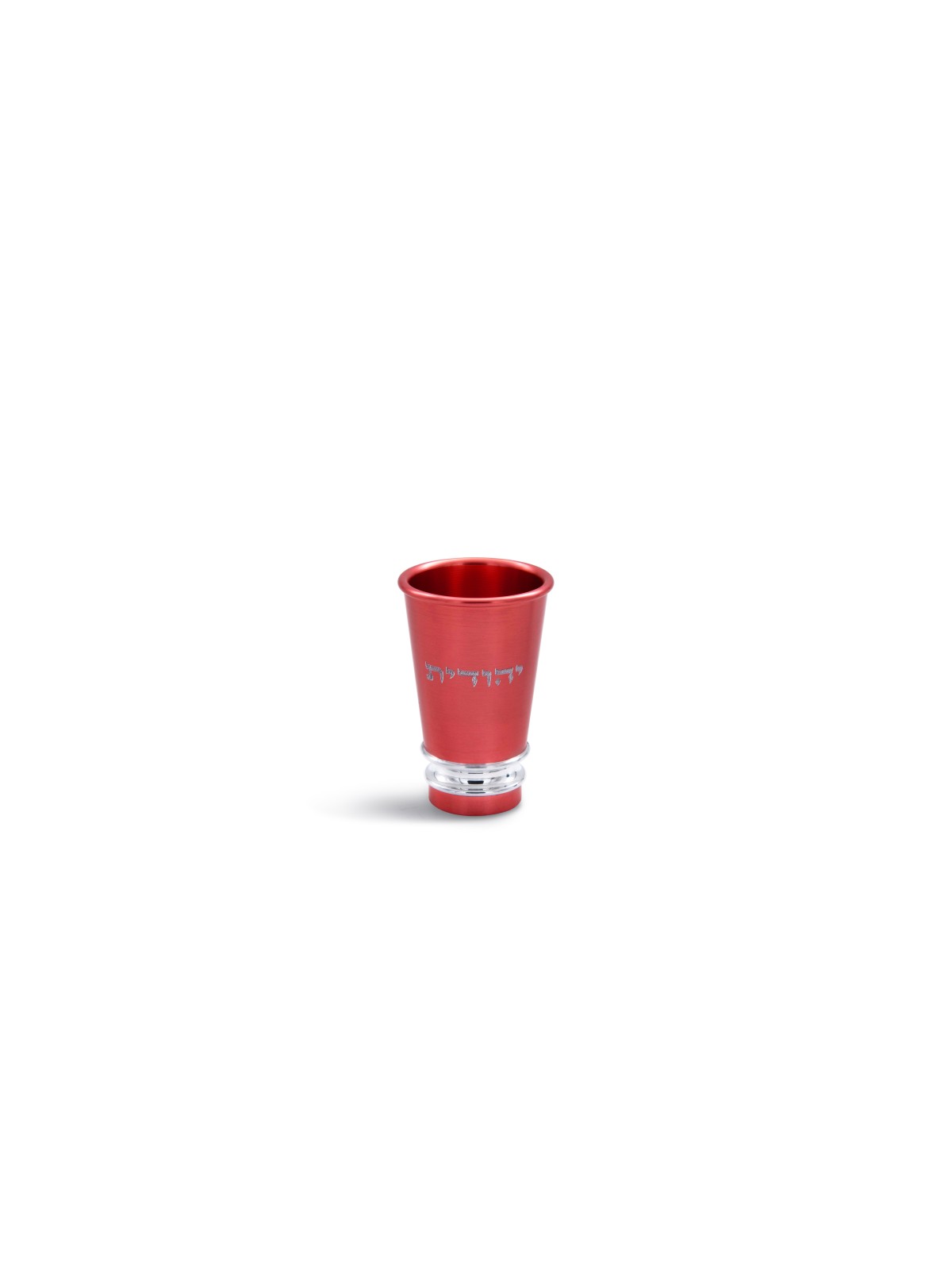 Tasse à liqueur en aluminium anodisée personnalisée, cadeaux de Pâque, J israélien
