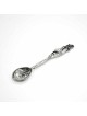 Sterling Silver Teaspoon with Tulip Decoration , Birth &amp; Brit Mila