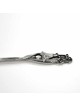 Sterling Silver Teaspoon with Tulip Decoration , Birth &amp; Brit Mila