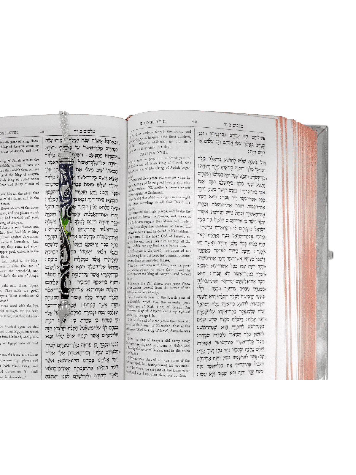 Pointeur de Torah coloré avec étiquette personnalisée, cadeaux Simchat Torah, I