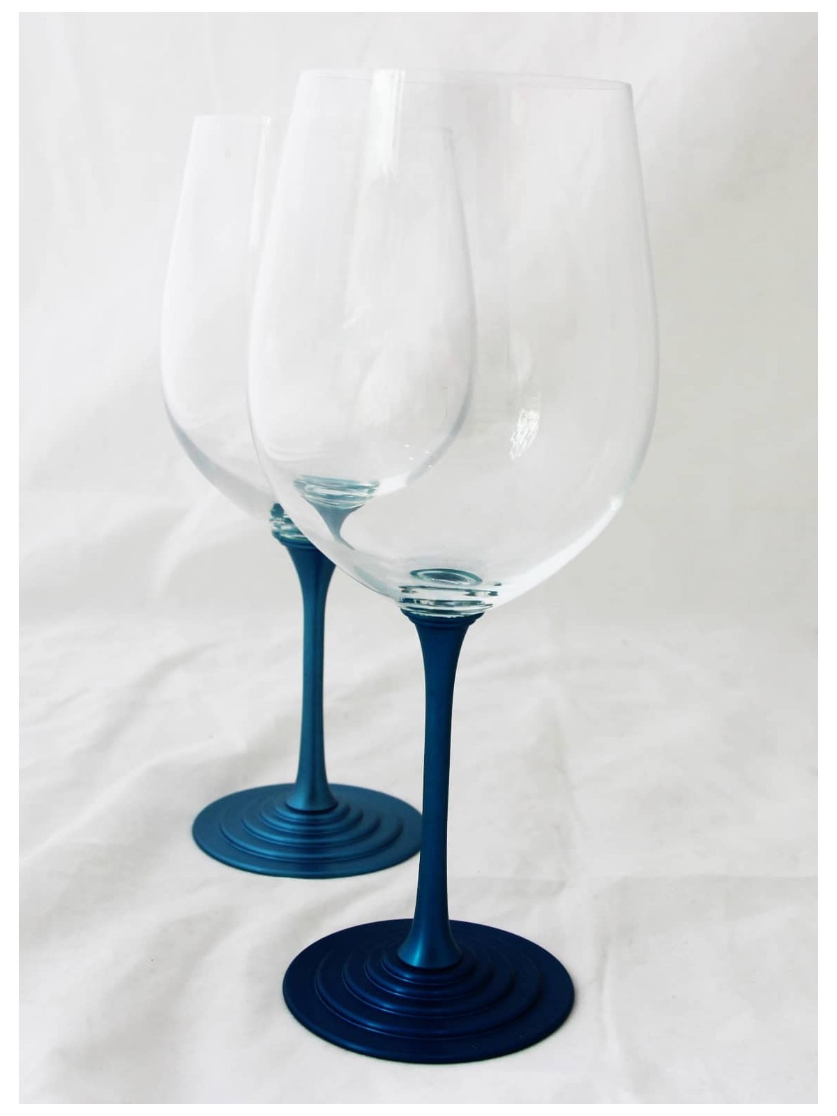 Modern Crystal Wine Cup , Modern Kiddush Cups , Israeli Judaica