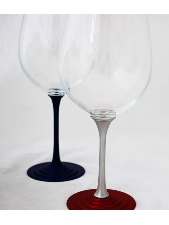 Coupe à vin en cristal moderne, coupes de Kiddouch modernes, Judaica israélienne