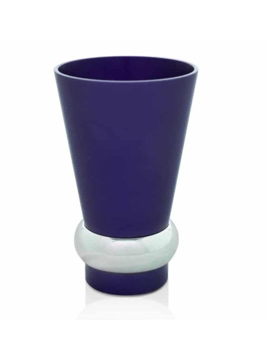 Coupe de Kiddush en aluminium élégante, tasses de Kiddush modernes, Judaica israélienne