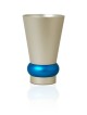 Coupe de Kiddush en aluminium élégante, tasses de Kiddush modernes, Judaica israélienne