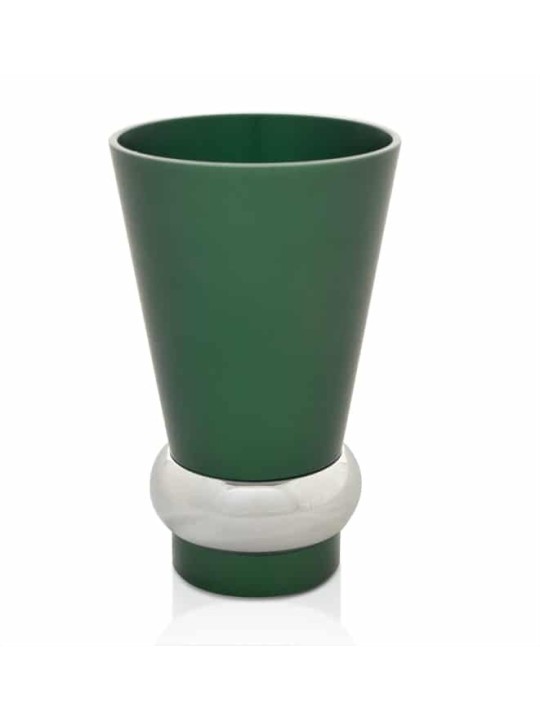 Stylish Aluminum Kiddush Cup , Modern Kiddush Cups , Israeli Judaica