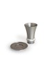 Aluminum Colorful Kiddush Cup with Shiny Ring , Modern Kiddush Cups ,