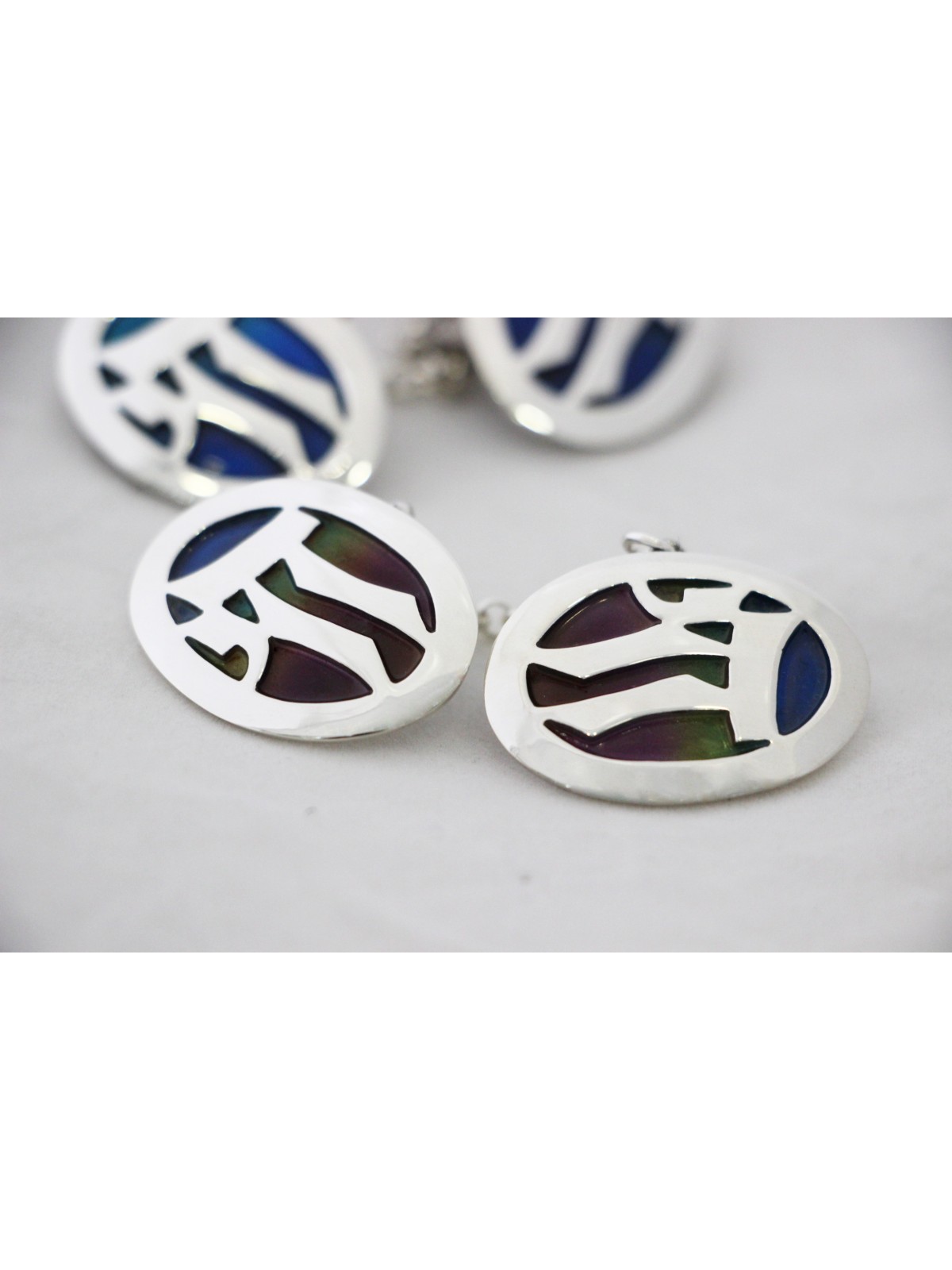 Clips de Talit Chai en argent sterling , Clips de Talit , Judaica israélien