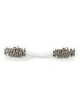 Clips de Talit de Jérusalem en argent élégants et uniques, clips de Talit, Israël