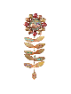 Unique Personalized Colorful Floral Mobile - Perfe , Tu B'Av Gifts , I