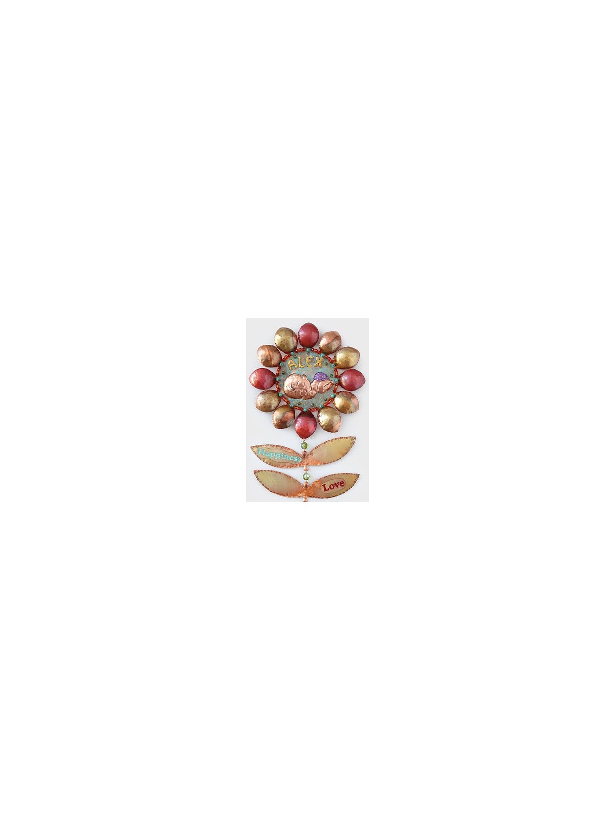 Unique Personalized Colorful Floral Mobile - Perfe , Tu B'Av Gifts , I