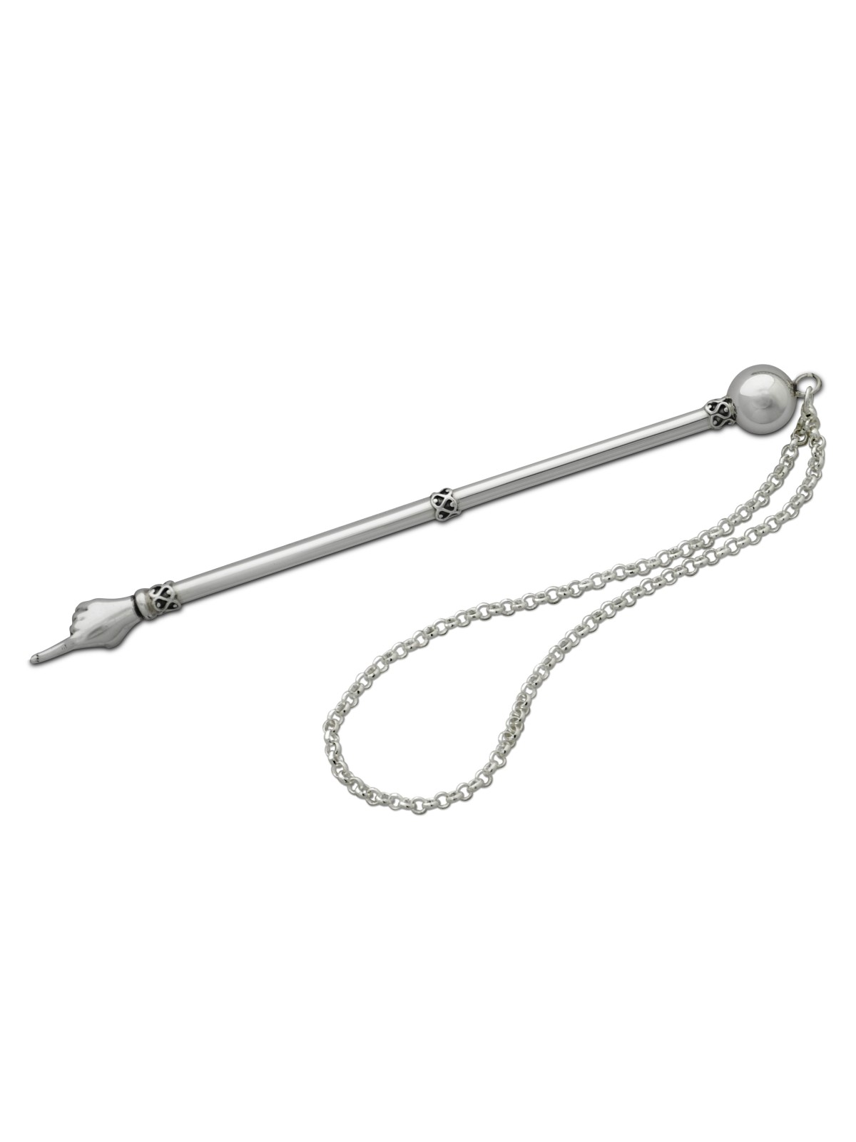 Light sterling silver Torah Pointer , Shabbat Gifts , Israeli Judaica