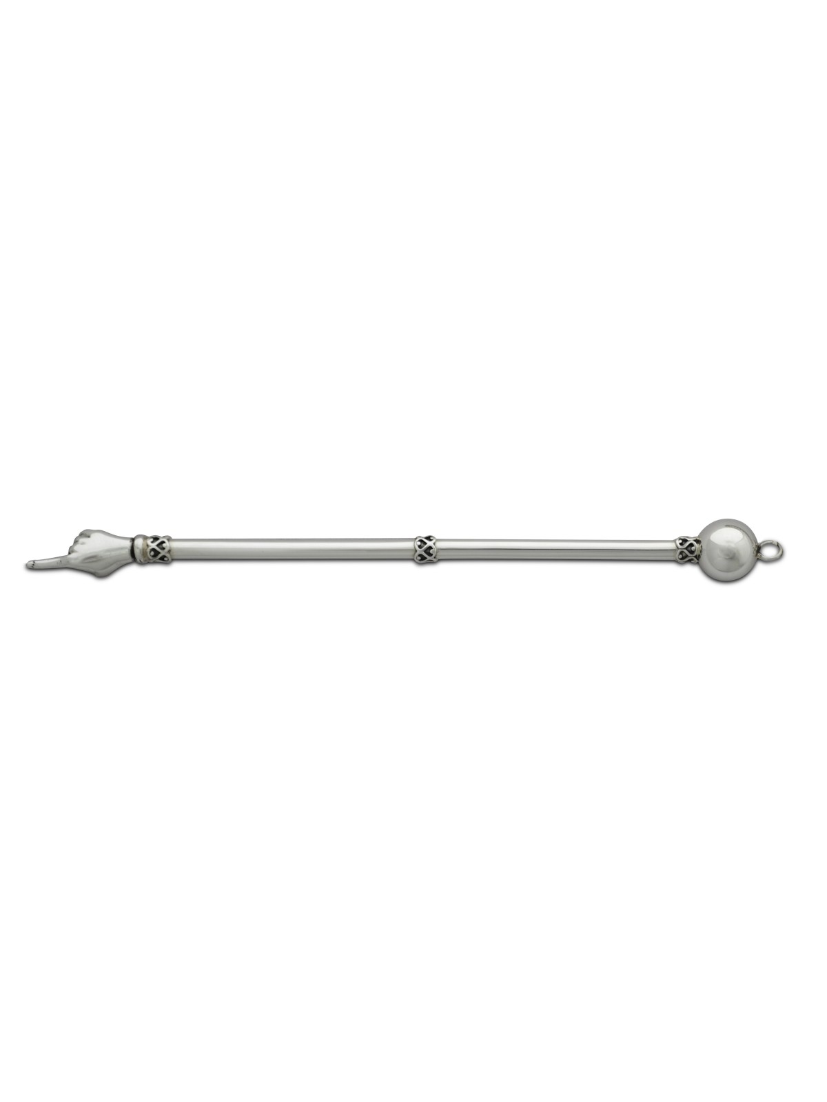 Pointeur de Torah en argent sterling léger, cadeaux de Shabbat, Judaica israélien