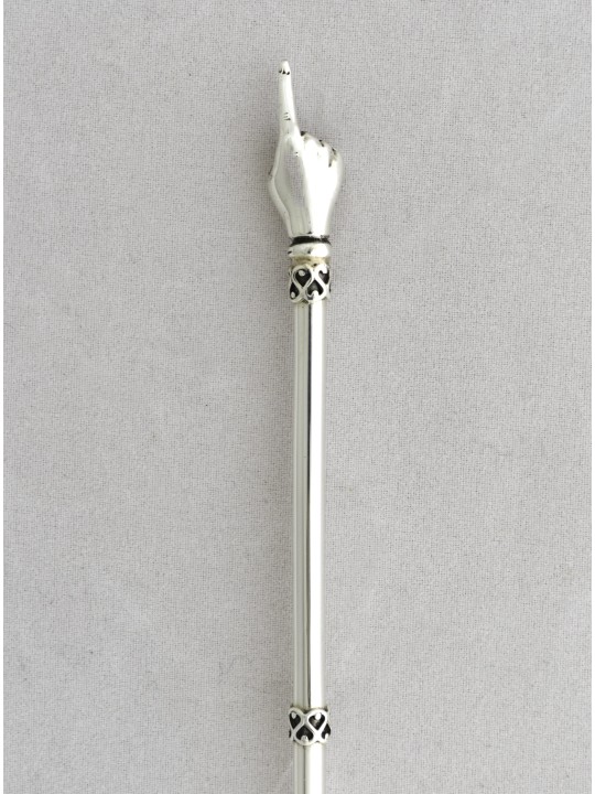 Pointeur de Torah en argent sterling léger, cadeaux de Shabbat, Judaica israélien