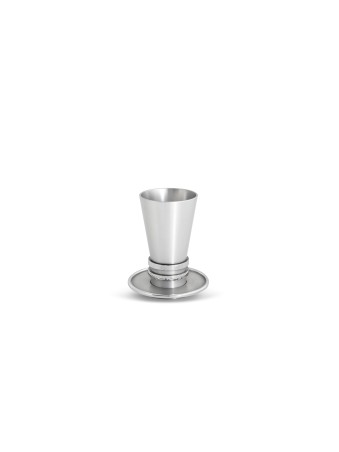 Personalized Kiddush Set Anodized Aluminum , Modern Kiddush Cups , Isr