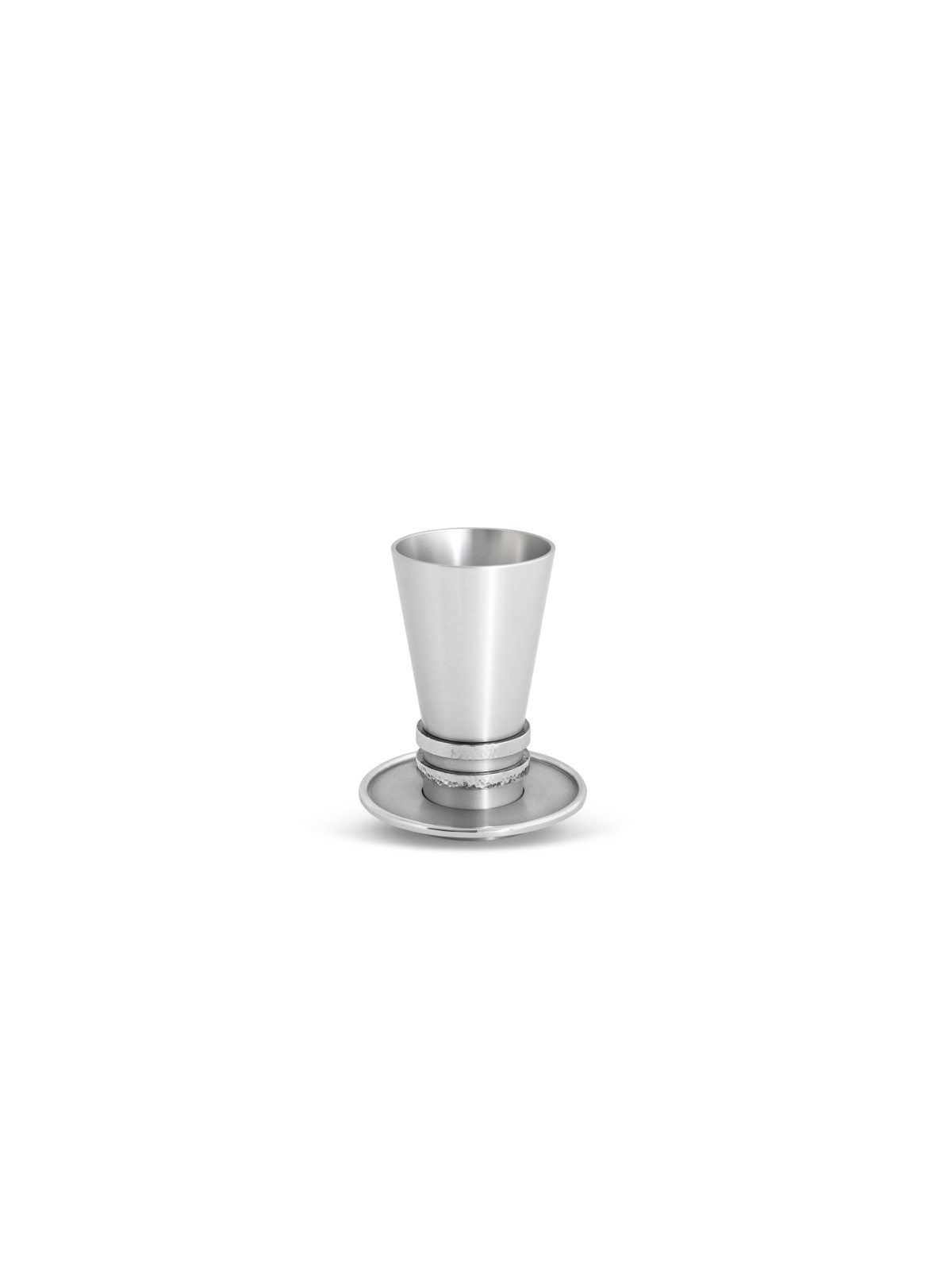 Ensemble de Kiddush personnalisé en aluminium anodisé, tasses de Kiddush modernes, Isr