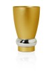 Modern Kiddush Cup with Plate Set , Modern Kiddush Cups , Israeli Juda