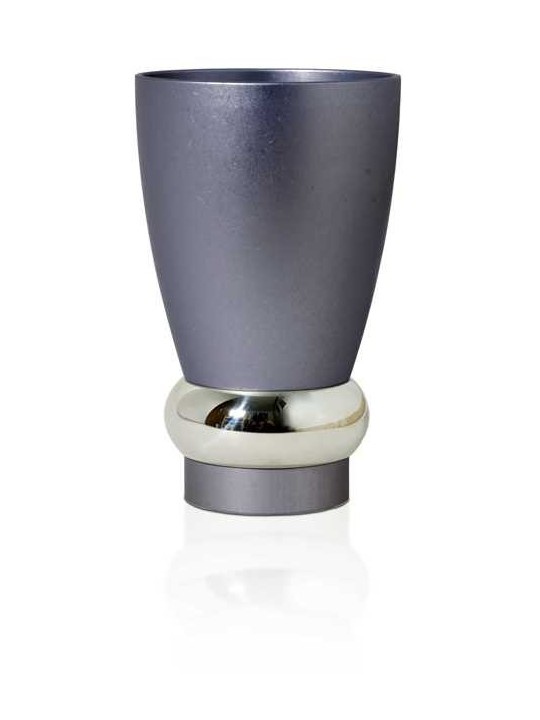 Coupe de Kiddouche moderne avec ensemble d’assiettes, Coupes de Kiddouche modernes, Juda israélien