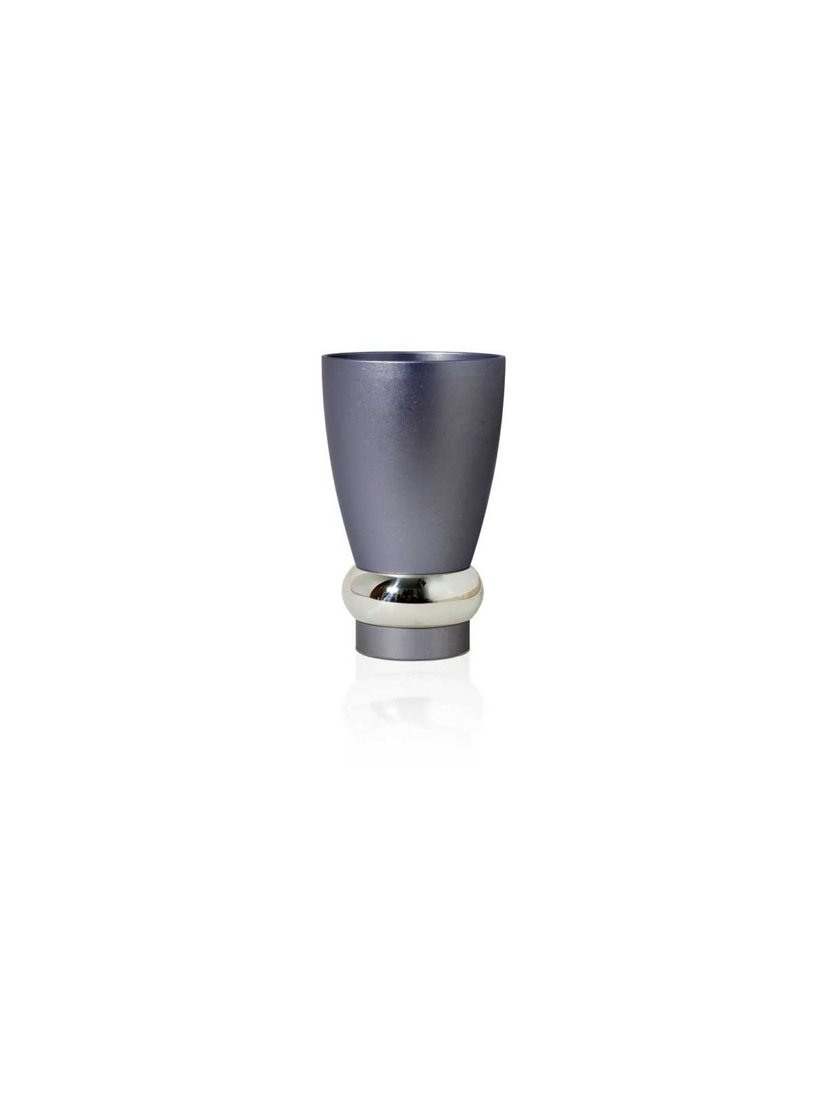 Modern Kiddush Cup with Plate Set , Modern Kiddush Cups , Israeli Juda