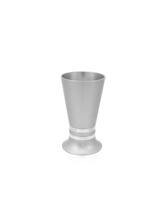 Coupe de Kiddush du Sabbat en aluminium moderne, tasses de Kiddush modernes, Ju israélien