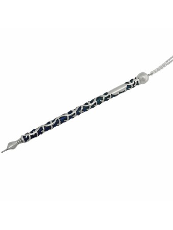 Pointeur bleu de la Torah avec étiquette personnalisée, cadeaux de Shabbat, Jud israélien