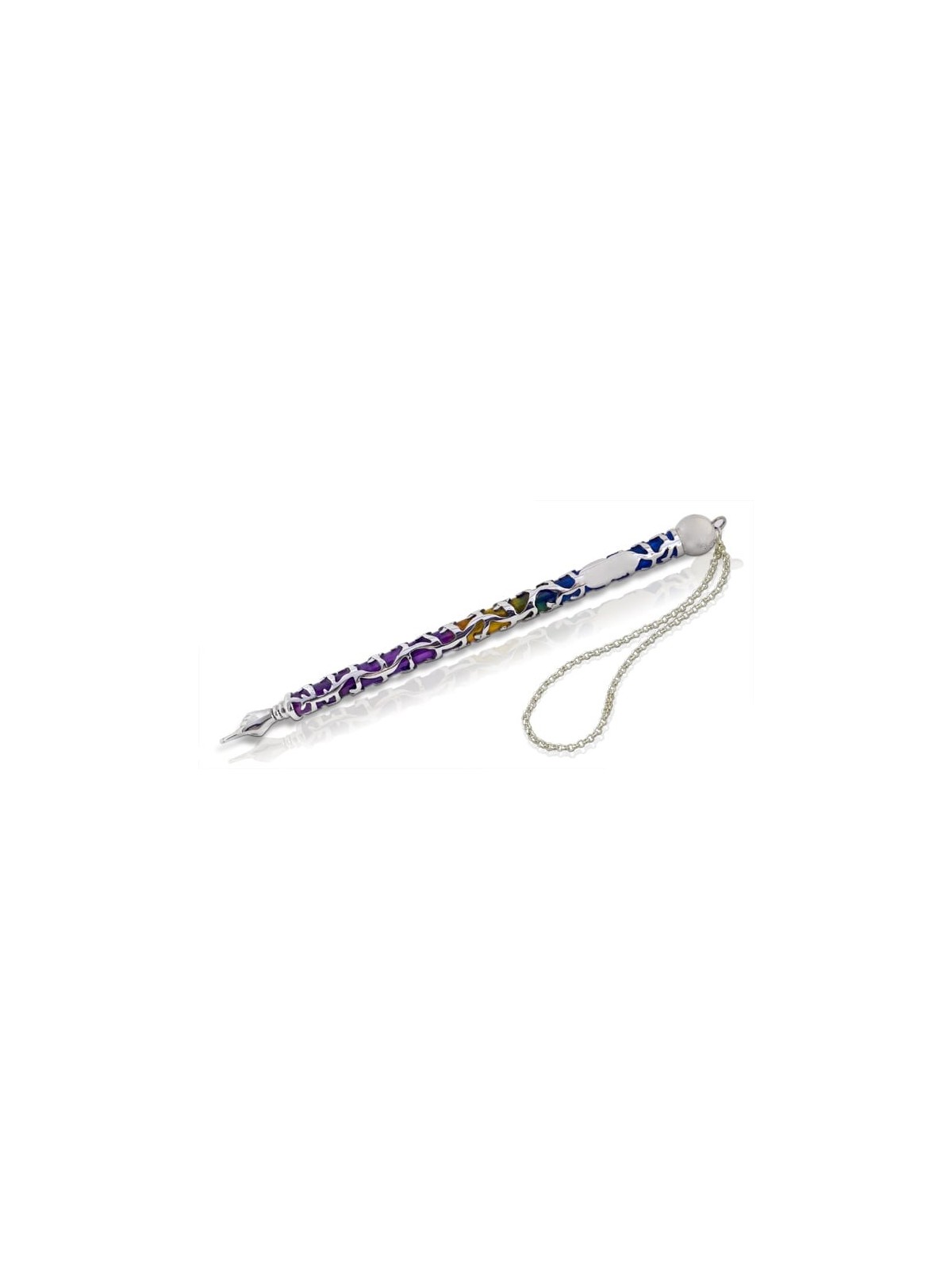 Pointeur de Torah avec émail coloré, cadeaux de Shabbat, Judaica israélienne