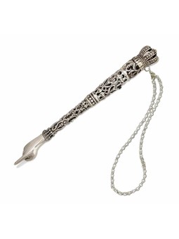 Torah Pointer with Filigree & Custom Name , Shabbat Gifts , Israeli Ju