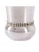 Perles personnalisées Silver Kiddush Cup , Cadeaux de Pâque , Judaï israélien