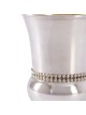 Perles personnalisées Silver Kiddush Cup , Cadeaux de Pâque , Judaï israélien