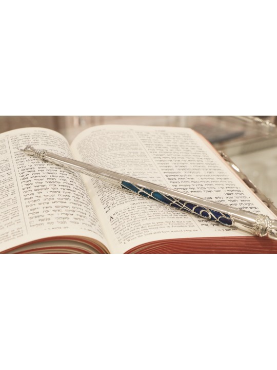 Pointeur de Torah avec couleurs d’émail personnalisées, cadeaux de Shabbat, Juda israélien