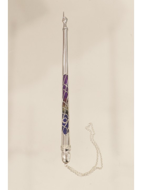 Torah Pointer with Custom Enamel Colors , Shabbat Gifts , Israeli Juda