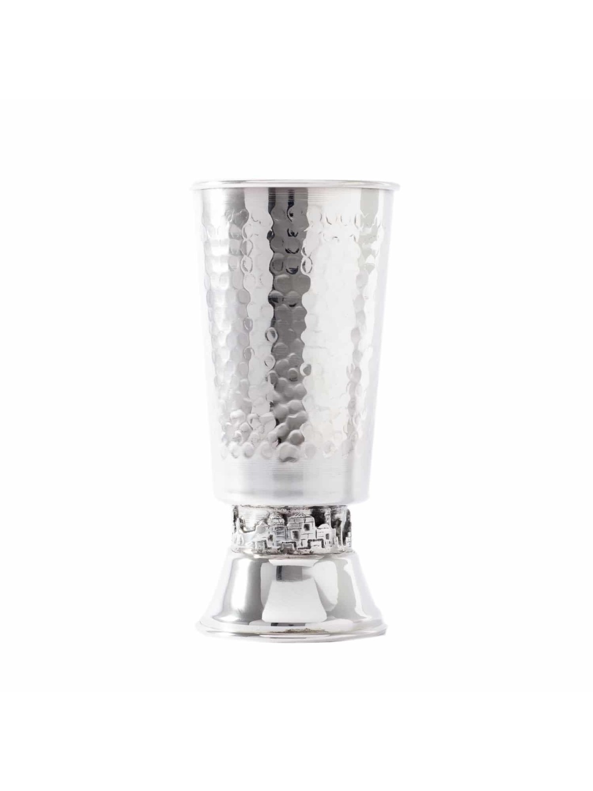 Gobelet à vin personnalisable martelé, cadeaux de Pâque, Judaica israélien