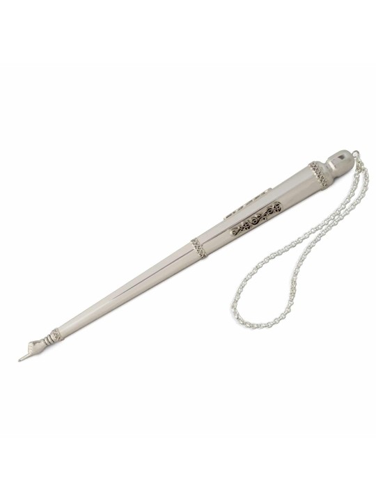 Large Classic Filigree Silver Torah Pointer , Shabbat Gifts , Israeli