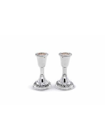 Bougeoirs personnalisés en argent sterling, chandelier en argent sterling