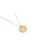 Pendentif en or contemporain initial creux, cadeaux Tu B'Av, Jud israélien