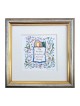 Dvora Black Home Blessing Hand Finished Print 22k Go... | Housewarming