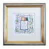 Dvora Black Home Blessing Hand Finished Print 22k Go... | Housewarming